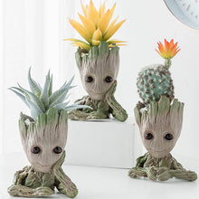 Load image into Gallery viewer, Baby Groot Pen Holder Plants Flower Pot